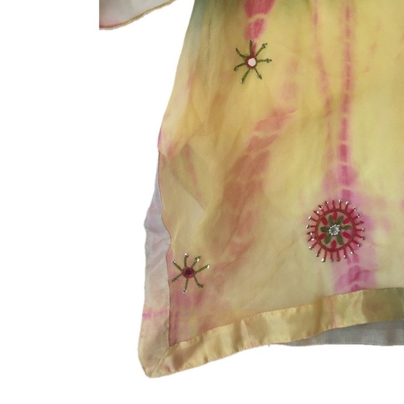 Denning & Kane London Silk Sheer Tunic Coverup NWT - Picture 2 of 7